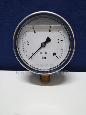 Pressure Gauge 10bar 4"