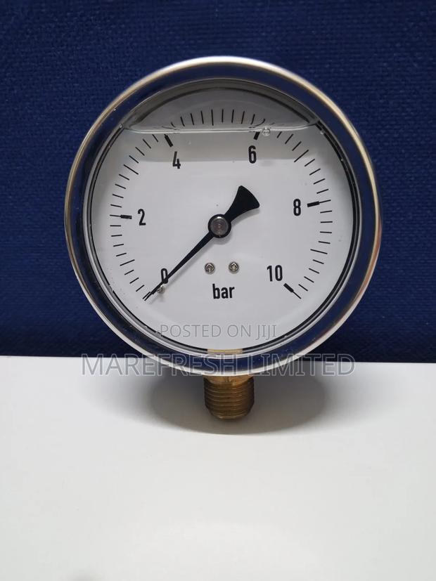 Pressure Gauge 10bar 4"