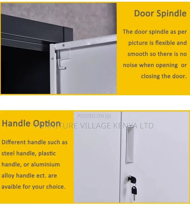 Modern 4-Door's Imported Filling Storage Cabinet