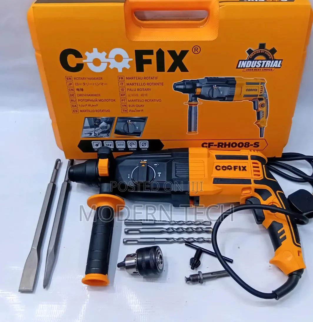 Coofix Industrial 850w Rotary Hammer for Concrete Masonry