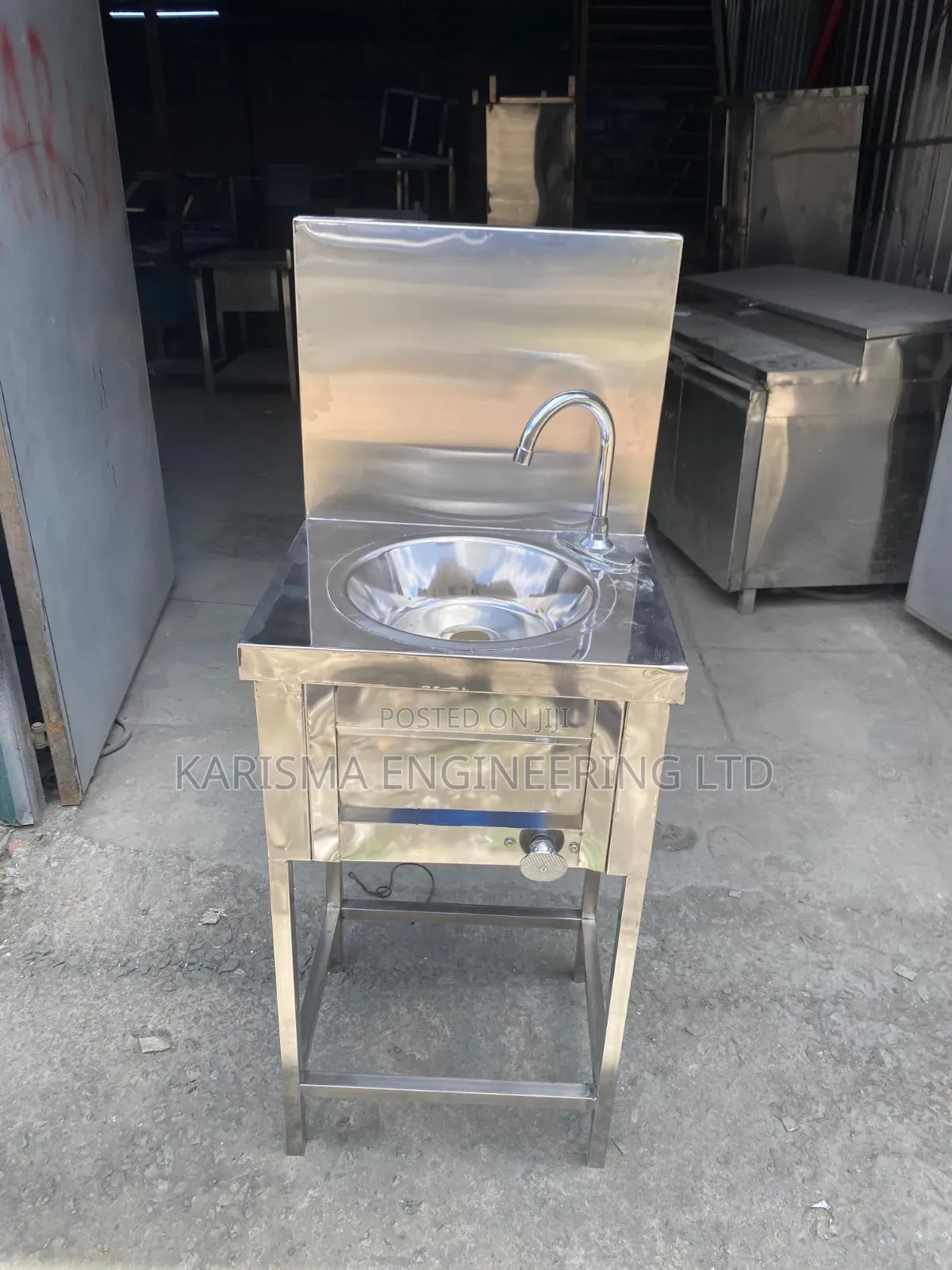 Stainless Steel Hand Washing Station