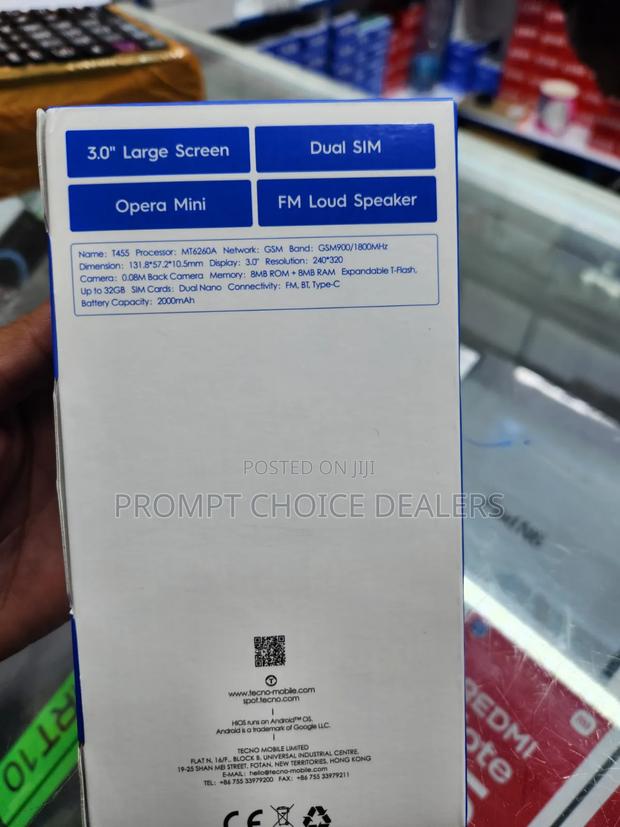 New Tecno T455 Black - thumbnail 3