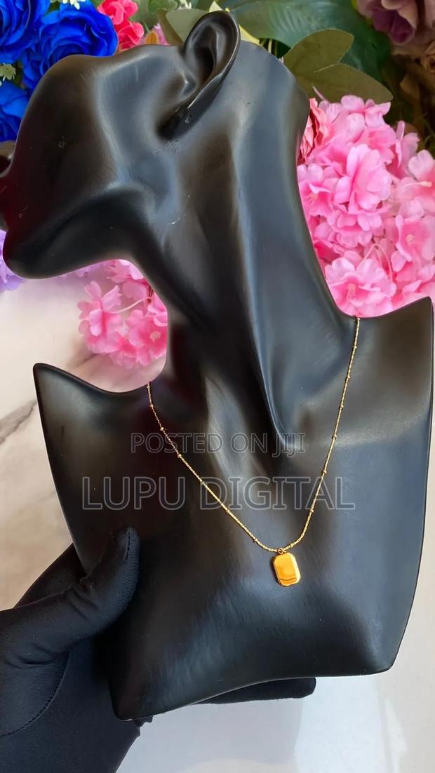 Engravable Stainless Steel Necklaces - thumbnail 4