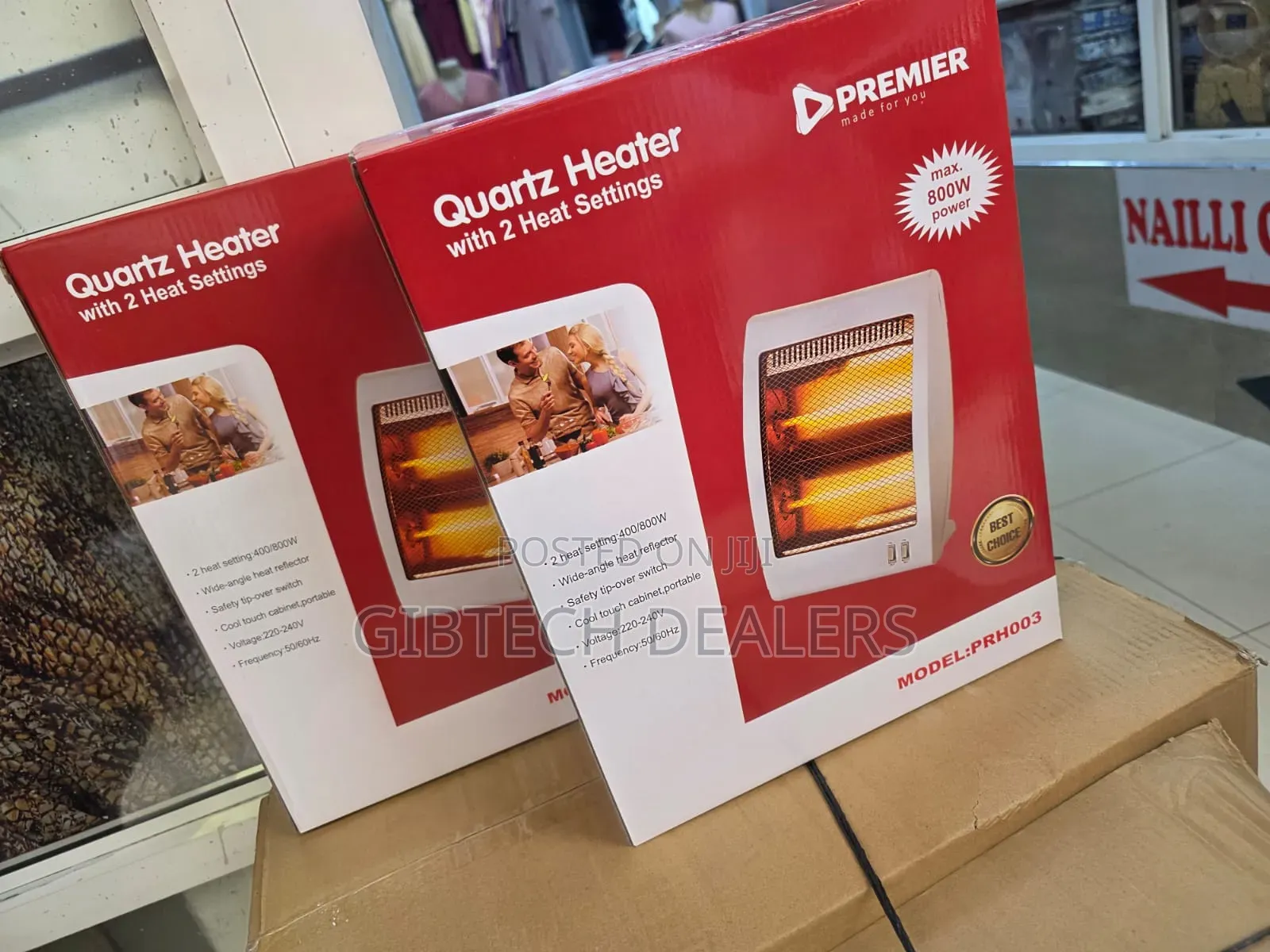 Preaching Quartz Room Heater 800w