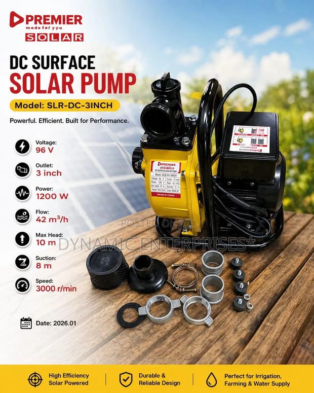 Premier Solar Surface Pump