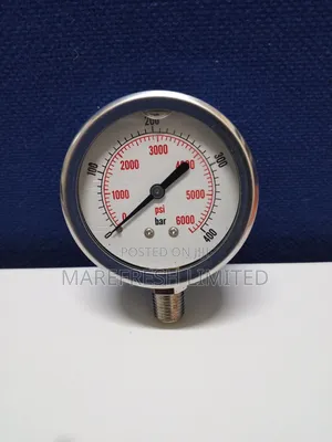 Pressure Gauge 400bar 2.5 Dial