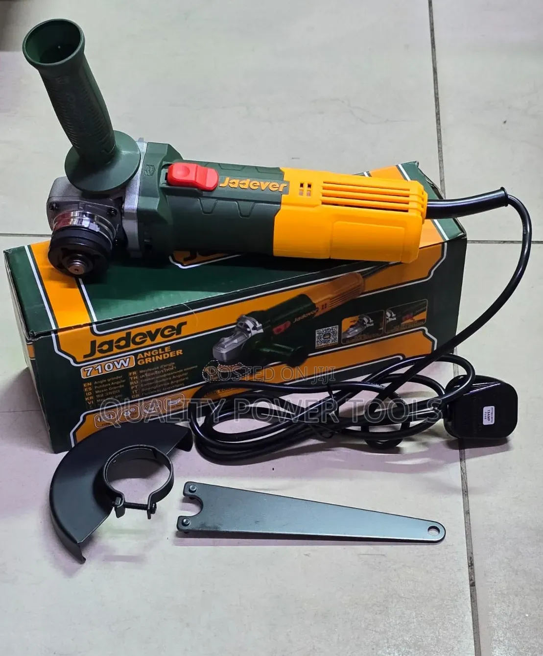 Jadever 710w Electric Angle Grinder