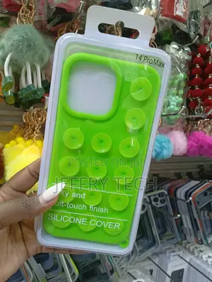 iPhone 14 Pro Max Silicone Suction Cup Phone Case