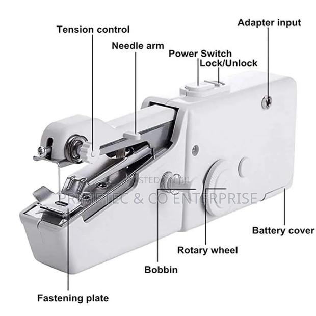 Hand Held Portable Sewing Machine Battery Powered
