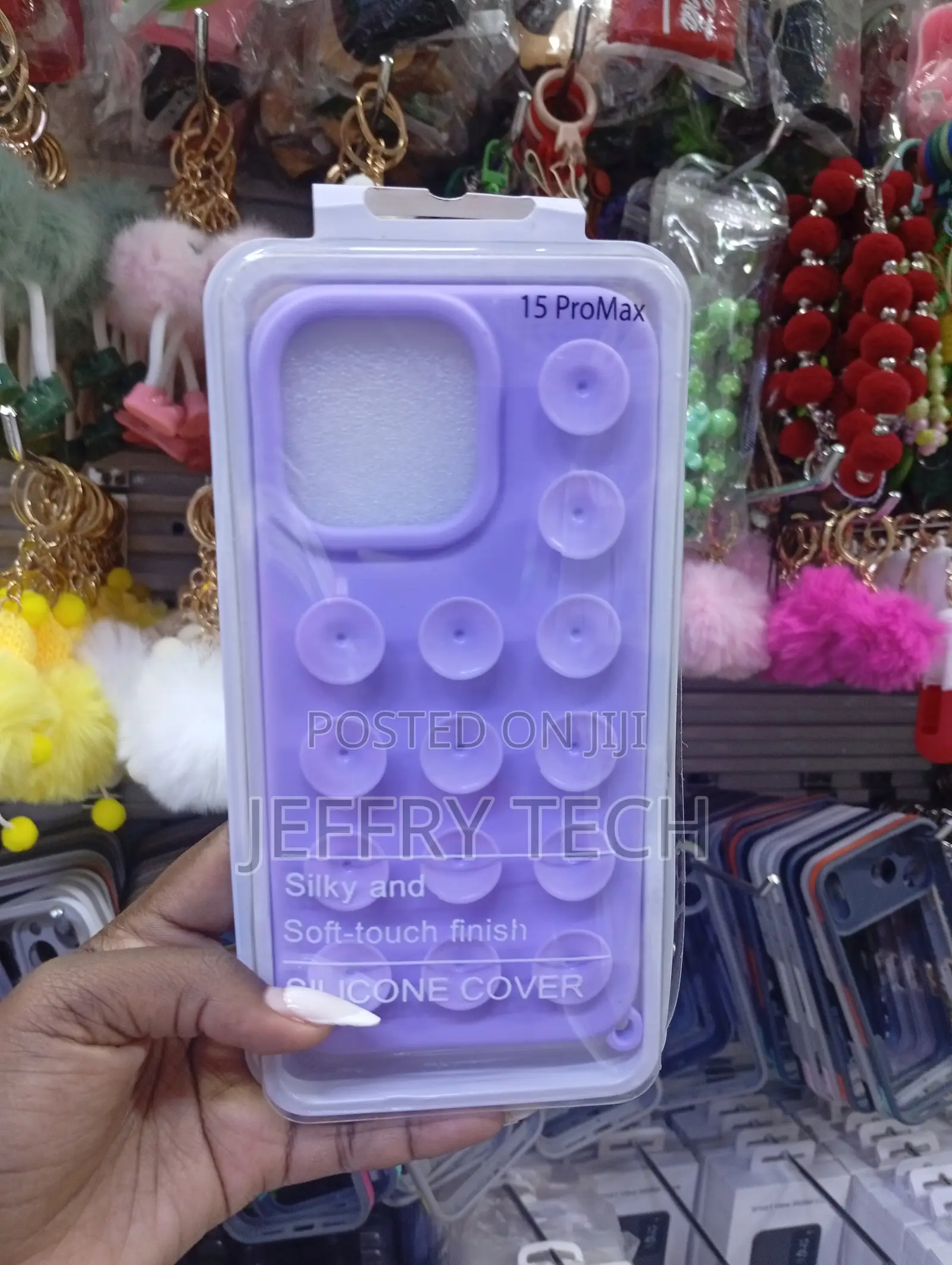 iPhone 15 Pro Max 3d Suction Cups, Often Called an "Octobuddy" Case.