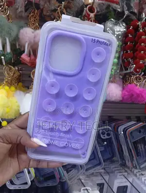 iPhone 15 Pro Max 3d Suction Cups, Often Called an "Octobuddy" Case.