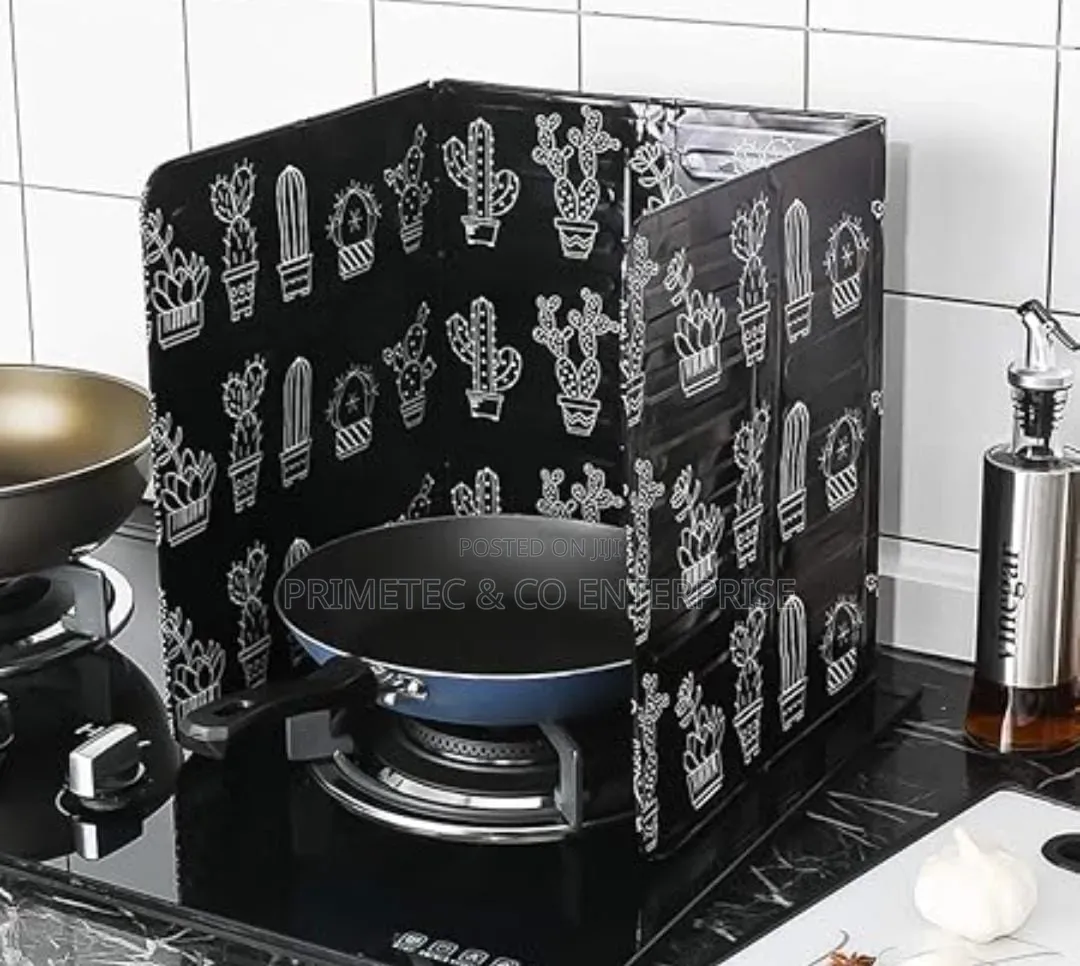 Foldable Anti Splash Splatter Cooker Aluminium Shield Plate