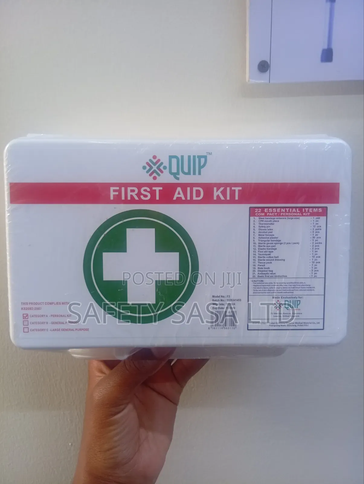 Personal First Aid Kit