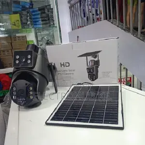 Ubox Dual Camera Solar Wifi CCTV - Outdoor Monitoring 6mp System
