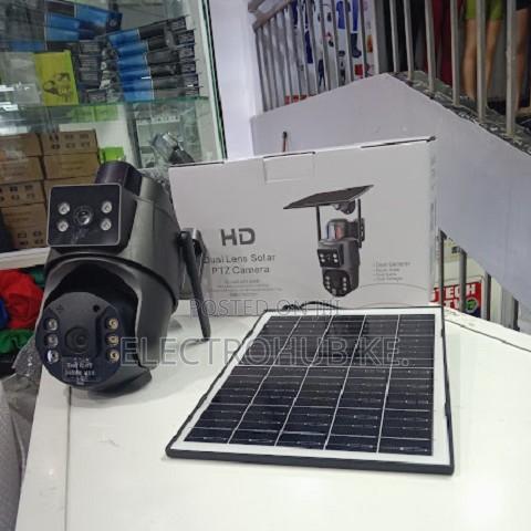 Ubox Dual Camera Solar Wifi CCTV - Outdoor Monitoring 6mp System