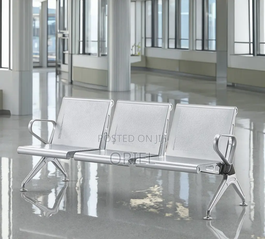 Modern Office Bench : Office Lobby 3-Seater Bench