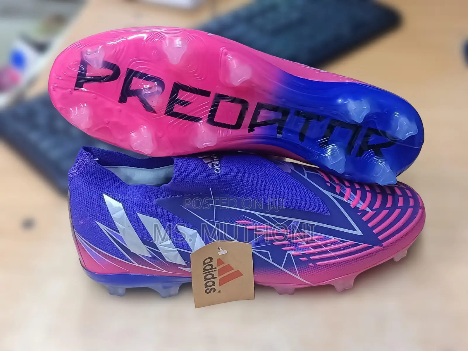 Laceless Adidas Predator Accuracy Inspired Soccer Cleats Size37-42