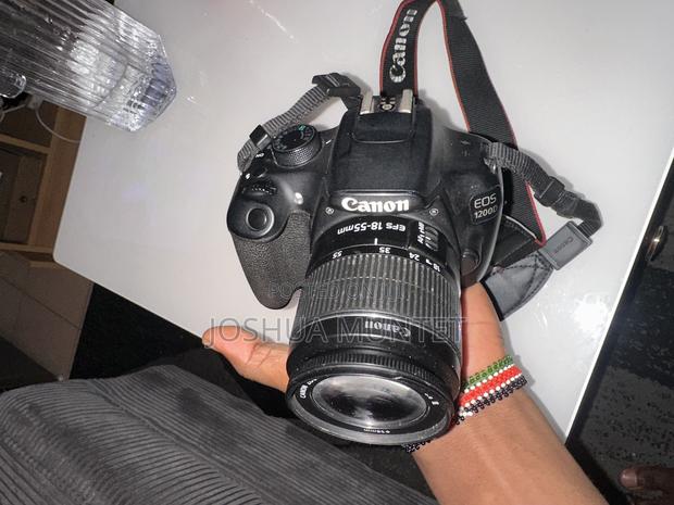 Camera; Canon Eos 1200d DSLR + 2 Lenses + 32gb Sd Card – Ready to Use - thumbnail 3