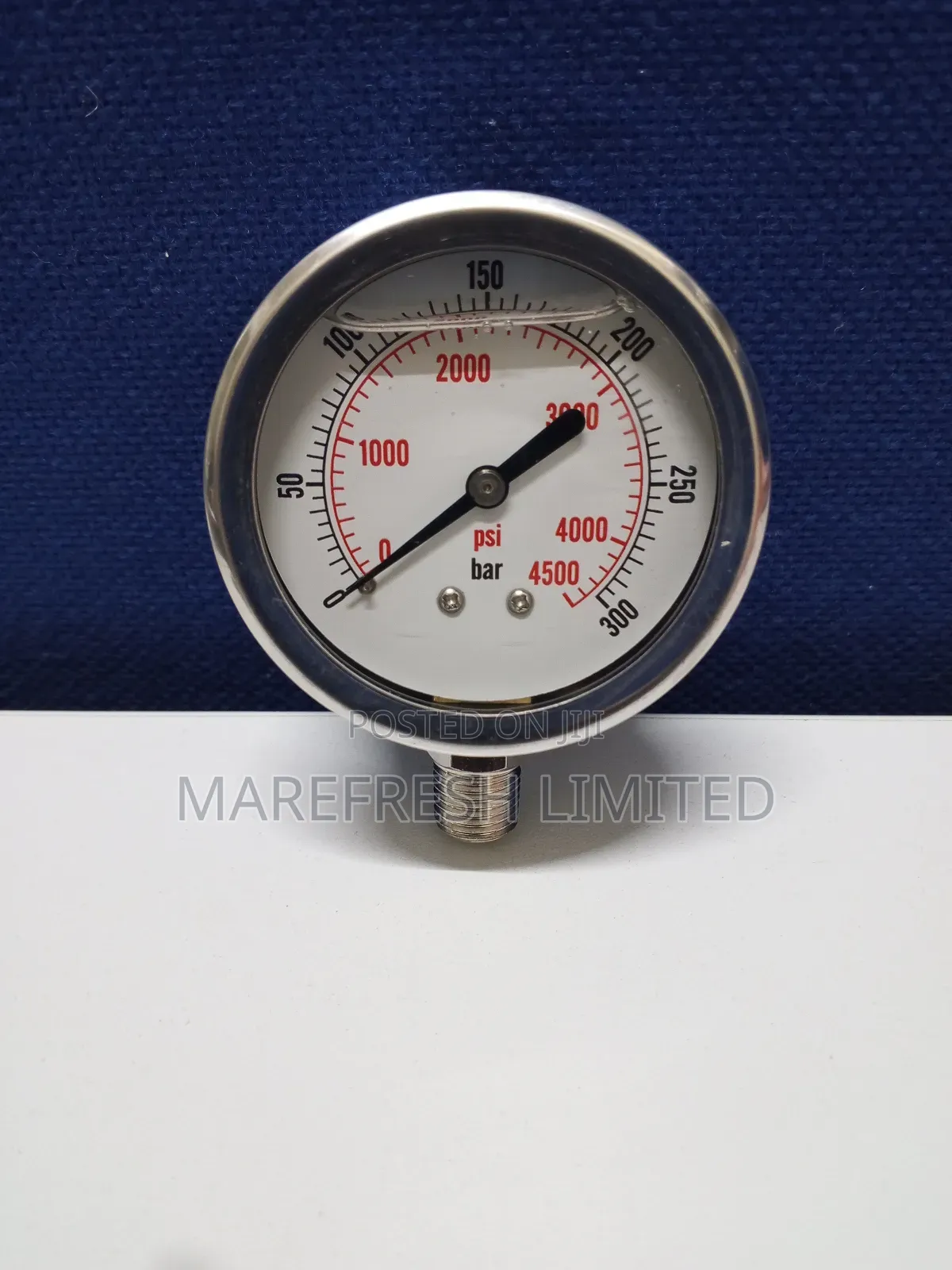 Pressure Gauge 300psi 2.5"