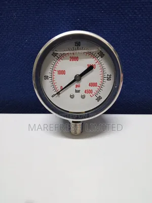 Pressure Gauge 300psi 2.5"
