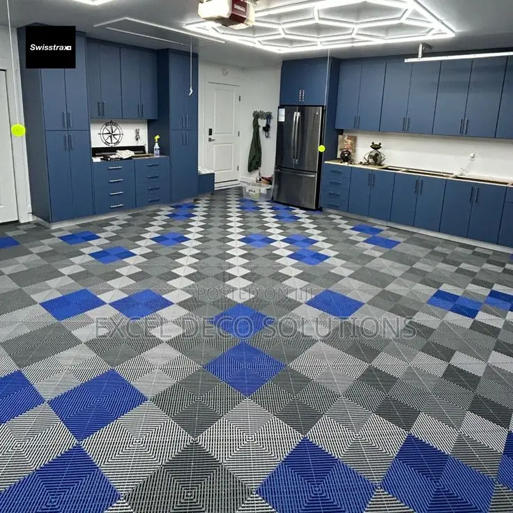Premium Interlocking Garage Tiles 40×40cm – Strong Easy to Install