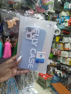 iPhone 16 Pro Max Shokie Brand Hybrid Liquid Jelly Phone Case