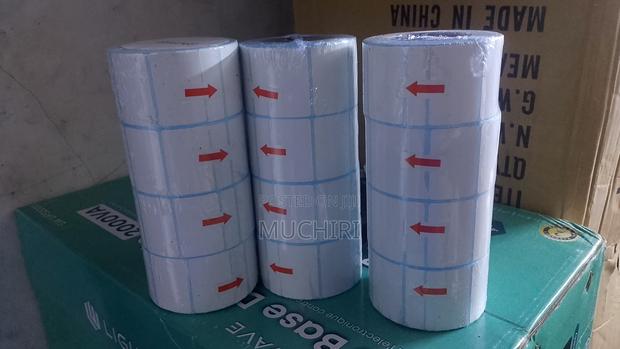 Thermal Barcode Label/Sticker 27/27mm Double Sided