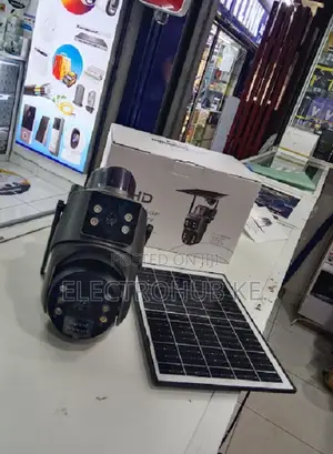 Ubox Dual Lens Solar Wifi PTZ Camera - Outdoor Security