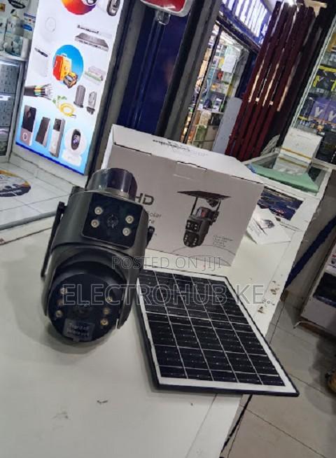 Ubox Dual Lens Solar Wifi PTZ Camera - Outdoor Security