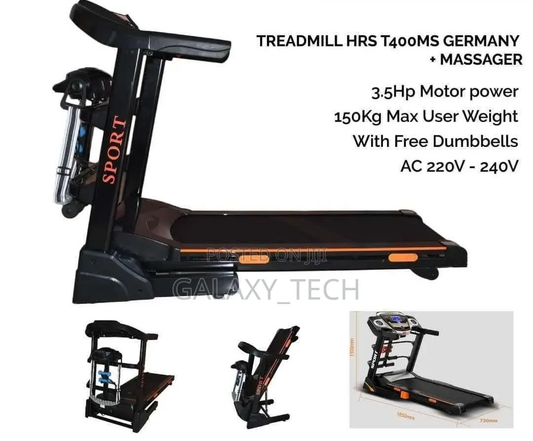 Auto Incline Treadmills With Massage Belt