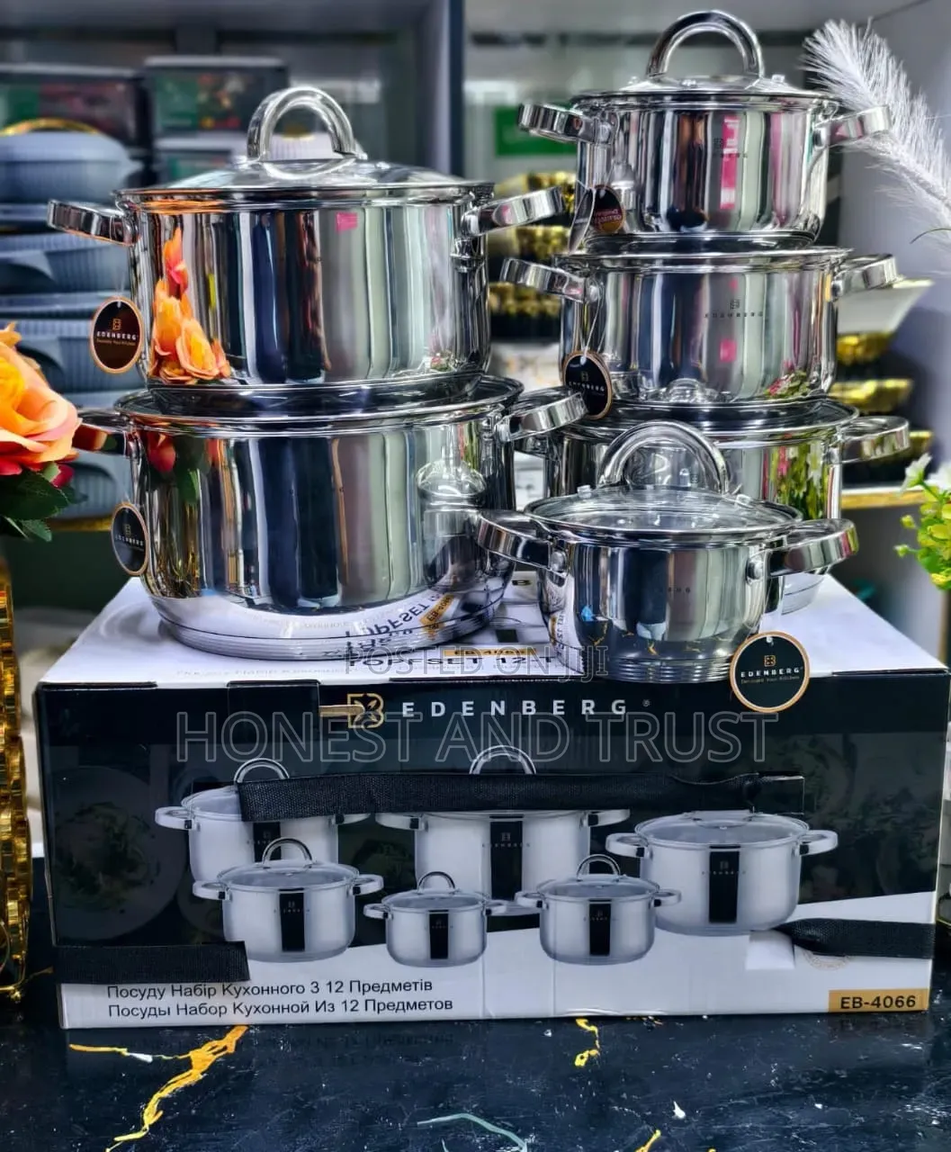Heavy Duty Edenburg Stainless Sufuria