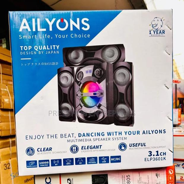 Ailyons 3.1ch Multimedia Speaker System 