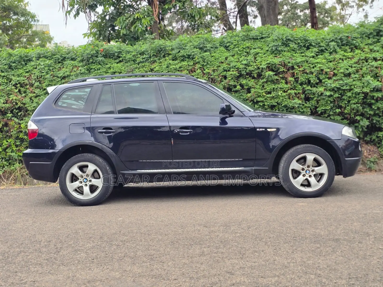 BMW X3 2.5si Sport Automatic 2008 Black