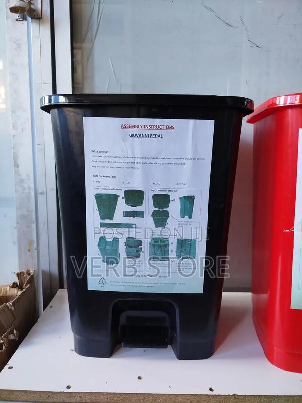 30 L Giovanni Pedal Bin Heavy Duty