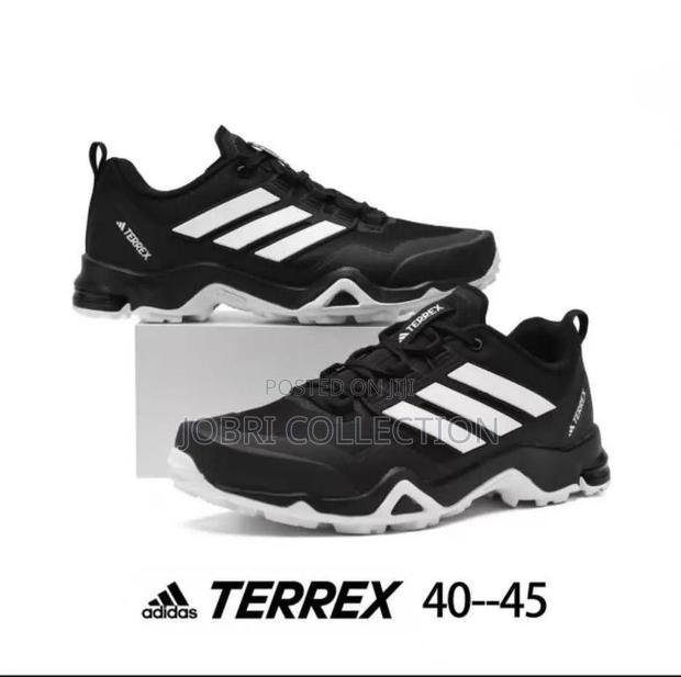 Black White Adidas Terrex Sneakers