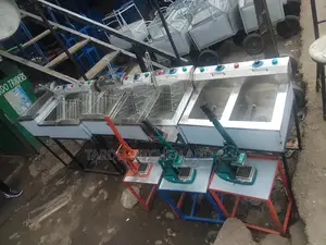 Double Defryer and Chips Cutter
