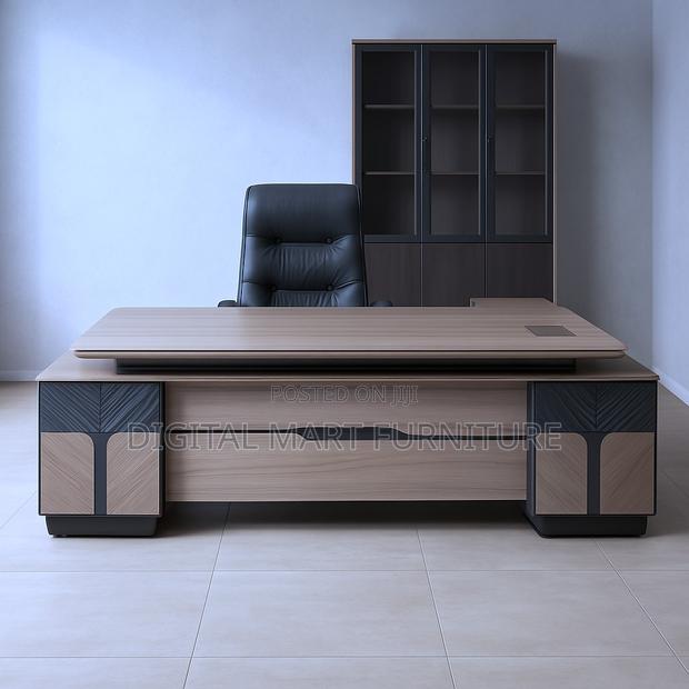 Office Desk;240cm L-Shaped Executive Office Desk - thumbnail 9