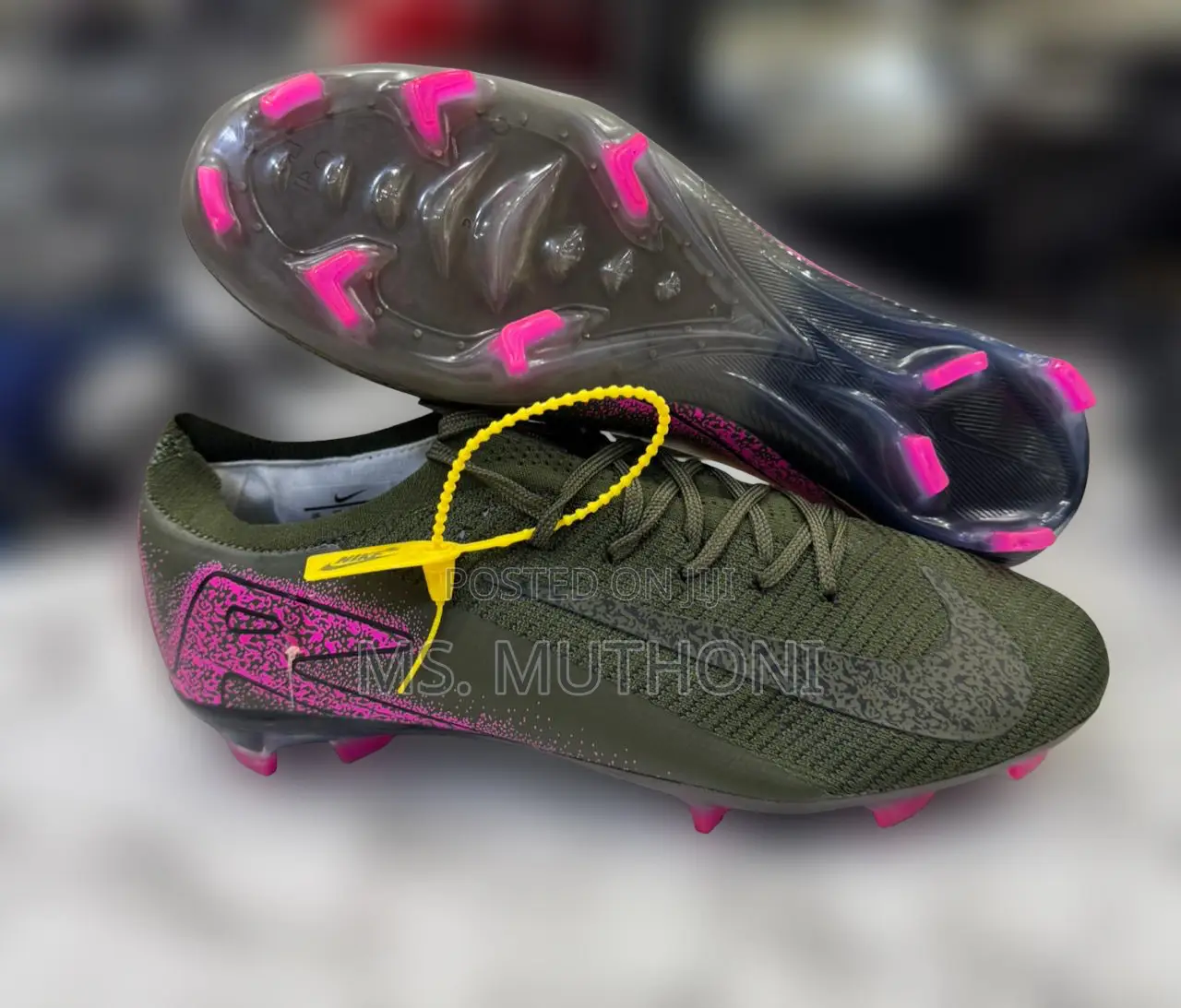 Vapor 16 Elite Fg Models Air Zoom Soccer Shoes Size 40-45