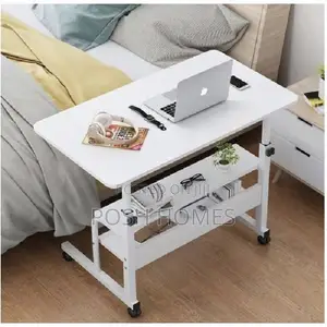 White Marple Laptop Desk