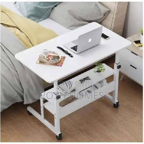 White Marple Laptop Desk