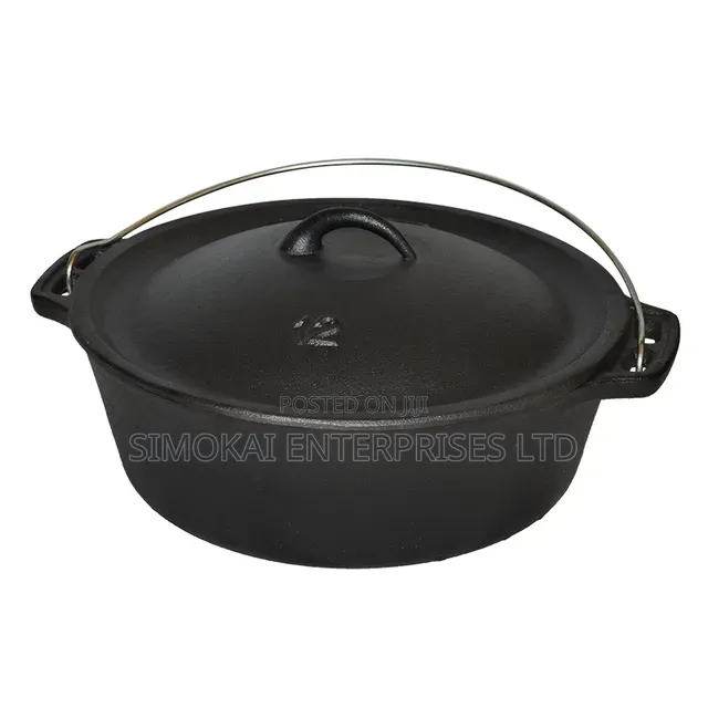 Megamaster 5l Cast Iron Camp Oven
