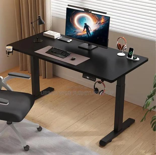 Electric  Adjustable Home Office Study Desk - main view
