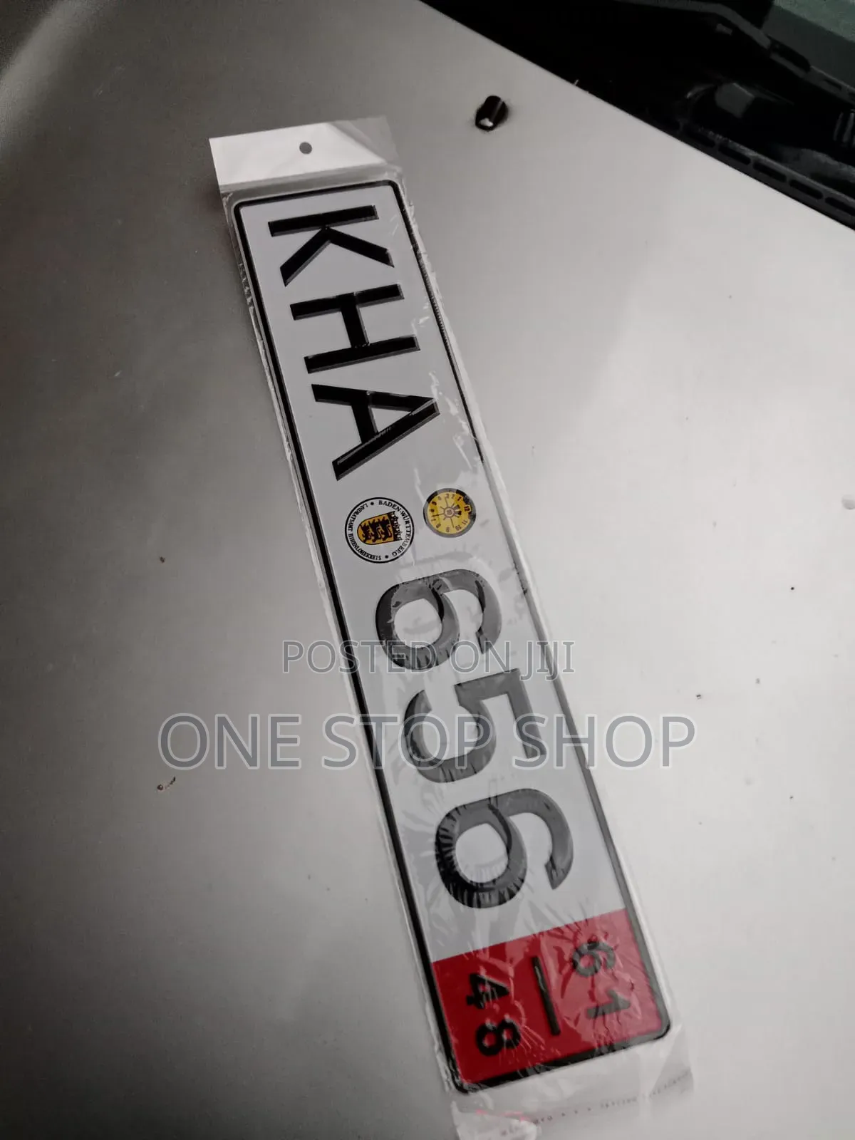 Kenyan Diplomatic Plates With Specific Numbering System