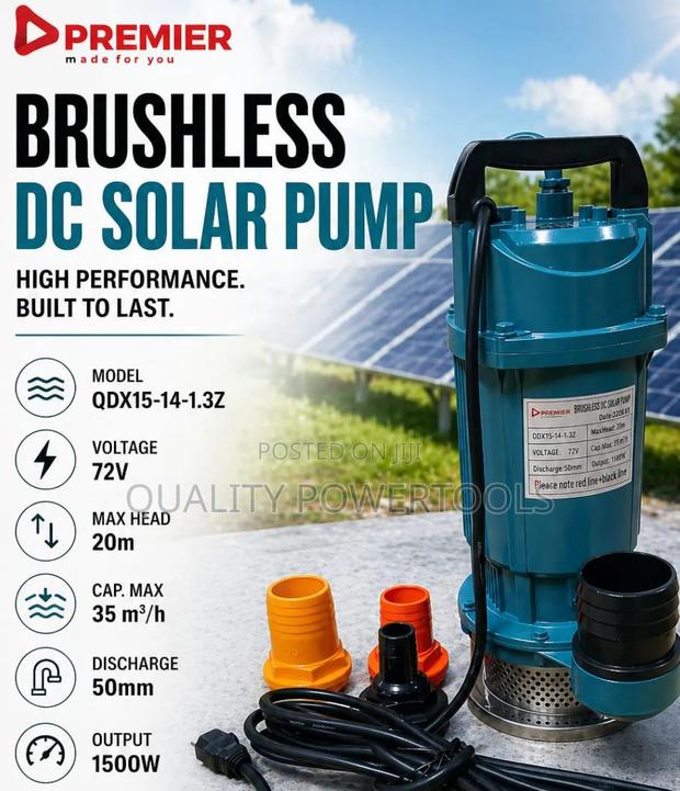 72v 1500w Dc Brushless Water Pump