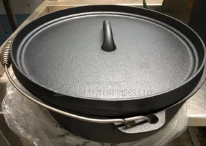 Megamaster 5l Cast Iron Camp Oven for Camping