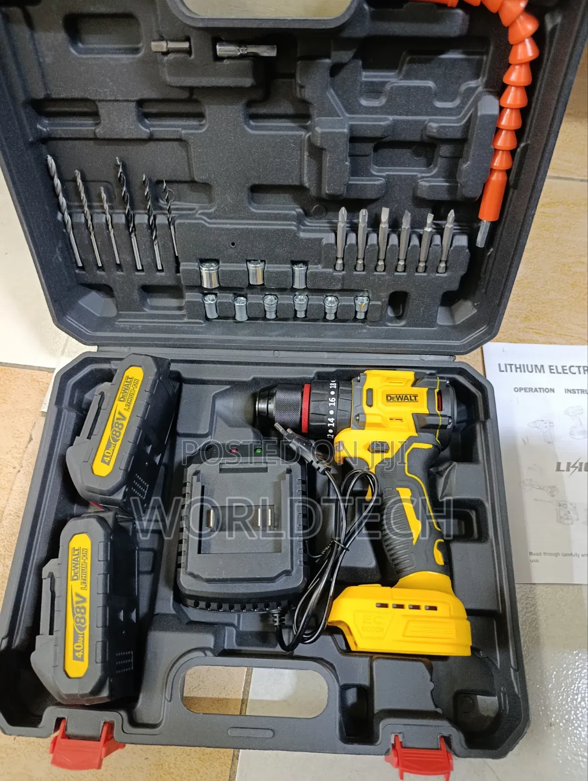 Dewalt 88v Cordless Impact Drill/88v Rechargerble Impact Drill