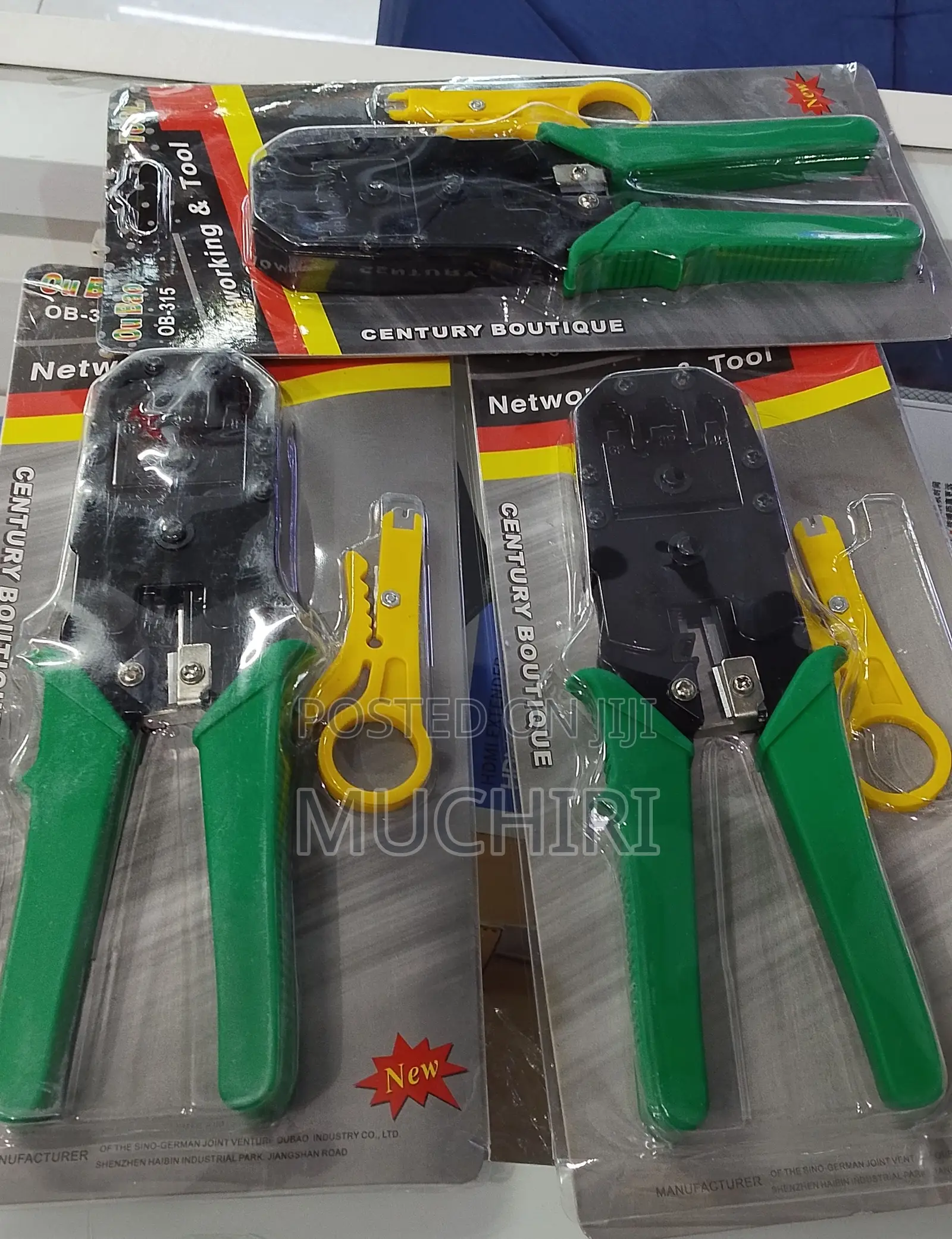 Built-in Professional Modular Crimping Tool