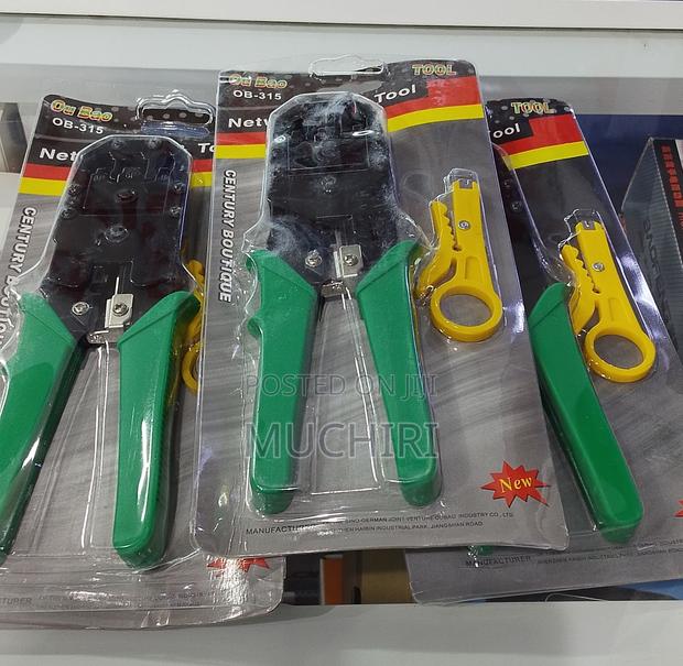 Rj45 Network Cable Crimper Crimping Tool Ethernet Lan Tool