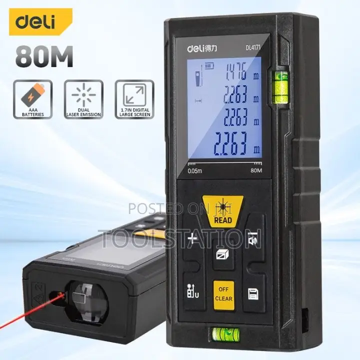 Laser Distance Detector Measuring Range:0.05-80m Edl4169