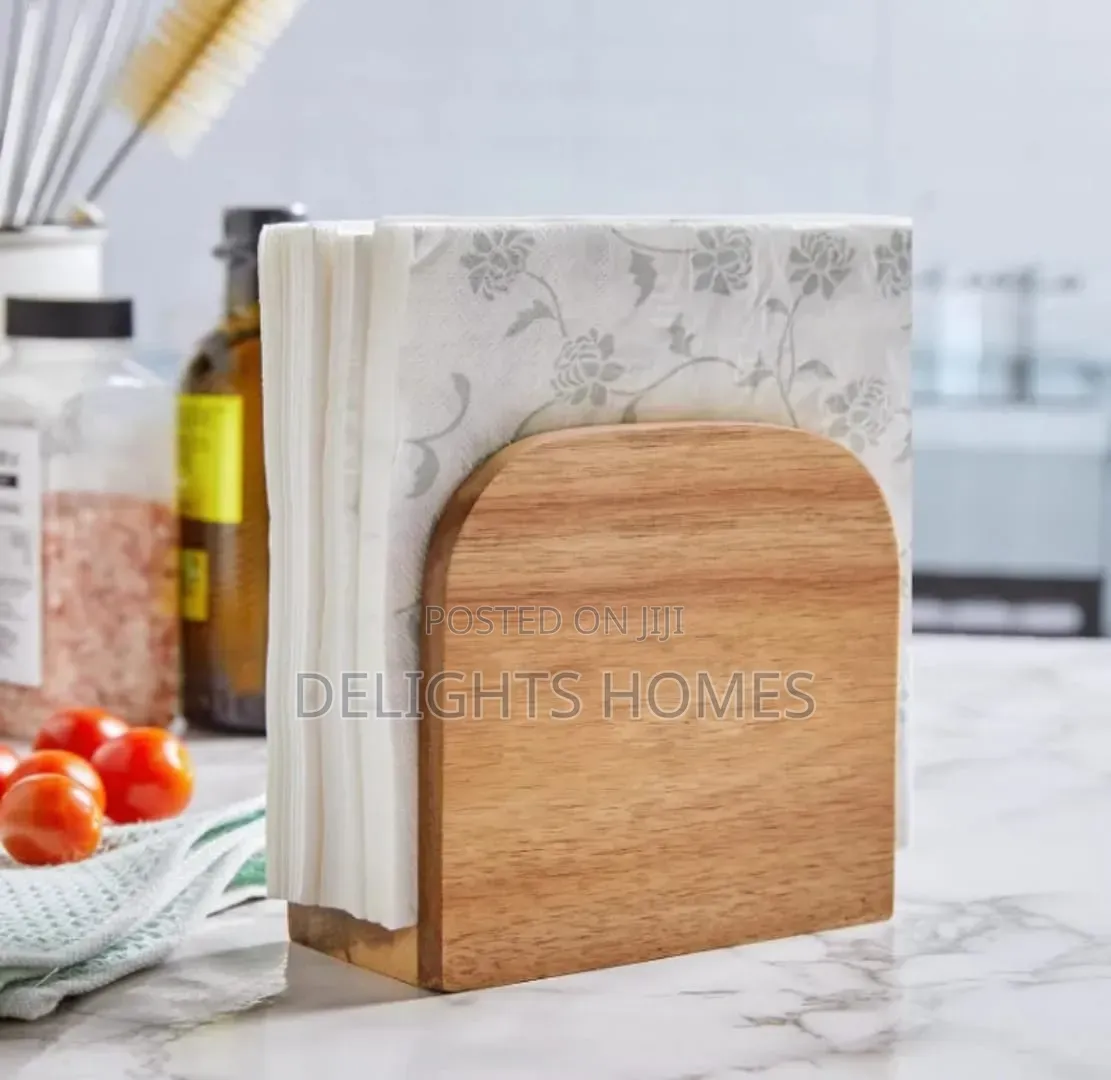 Wooden Napkin Holders-Cu